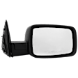 Driver and Passenger Side Mirror, Manual Adjust, Non-Heated, Manual Folding, Textured Black, No Signal Light, No Memory, No Puddle Light, No Auto-Dim, No Blind Spot Feature
