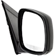 Driver and Passenger Side Mirror, Power Adjust, Heated, Manual Folding, Textured Black, No Signal Light, No Memory, No Puddle Light, No Auto-Dim, No Blind Spot Feature