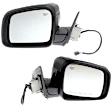Driver and Passenger Side Mirror, Power Adjust, Heated, Manual Folding, Paintable, No Signal Light, No Memory, No Puddle Light, No Auto-Dim, No Blind Spot Feature