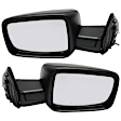 2021 Ram 1500 Classic - Driver and Passenger Side Mirror, For Models Without Towing Package, Manual Adjust, Non-Heated, Textured Black, Manual Folding, No Signal Light, No Blind Spot Feature, No Memory, No Puddle Light, No Auto-Dimming