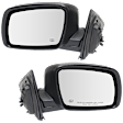 Driver and Passenger Side Mirror, Power Adjust, Heated, Manual Folding, Paintable, No Signal Light, No Memory, No Puddle Light, No Auto-Dim, No Blind Spot Feature