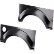 Wheel Arch Repair Panel - Rear, Driver and Passenger Side, Upper, Direct Fit, Set of 2