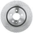 Front Brake Discs, Plain Surface, Vented, 5 Lugs, 12.8 in., Pro-Line Series