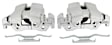 Front Brake Caliper, 2-Wheel Set