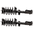 Front, Driver and Passenger Side Fully Loaded Strut, Damping Type