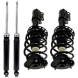 Front and Rear, Driver and Passenger Side Shock and Fully Loaded Strut, FWD, Assembled in The USA