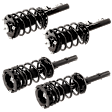 Front and Rear, Driver and Passenger Side Fully Loaded Strut, Sedan, For Models With Taxi Package