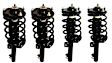 Front and Rear, Driver and Passenger Side Fully Loaded Strut