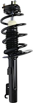 Front and Rear, Driver and Passenger Side Shock and Fully Loaded Strut, FWD