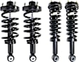 Front and Rear, Driver and Passenger Side Fully Loaded Strut