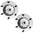 2015-2017 Ford Transit-350 - Front, Driver and Passenger Side Wheel Hub, 6 Lugs, With Bearing