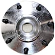 2-Wheel Set Front, Driver and Passenger Side Wheel Hubs, 7 Lugs, with Bearing, with Sensor, 4WD, 4-Wheel ABS