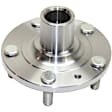 4-Wheel Set Front and Rear, Driver and Passenger Side Wheel Hubs, 5 Lugs, With Bearings, FWD