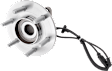 Front and Rear, Driver and Passenger Side Wheel Hub, 6 Lugs, With Bearing, With Sensor, RWD, 5.4L, 8Cyl