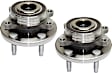 2-Wheel Set Driver and Passenger Side Wheel Hubs, With Bearing