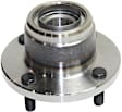 2006 Ford Focus - Rear, Driver and Passenger Side Wheel Hub, 4-Wheel ABS, With Rear Disc Brake, 4 Lugs, With Bearing