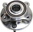 Rear, Driver and Passenger Side Wheel Hub, 5 Lugs, With Bearing, FWD