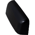 Driver and Passenger Side Mirror Cover, Textured Black, Upper Cap, Towing