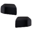 Driver and Passenger Side Mirror Covers, Textured Black