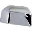 Driver and Passenger Side Mirror Covers, Chrome