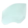 Front, Driver and Passenger Side Door Glasses, Green Tint, Replaces NAGS No. DD10464 GTNN, DD10465 GTNN