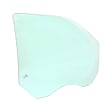 Front, Driver and Passenger Side Door Glasses, Green Tint, Replaces NAGS No. DD10464 GTNN, DD10465 GTNN