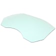 Front, Driver and Passenger Side Door Glasses, Green Tint, Replaces NAGS No. DD10464 GTNN, DD10465 GTNN