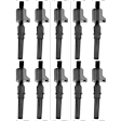 Ignition Coils, Set of 10, 8 Cyl., 4.6/5.4L Engines, With Curve Coil Boot