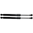 Driver and Passenger Side Trunk Lid Lift Support, Sedan, For Models With Rear Spoiler