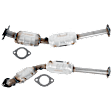 Driver and Passenger Side Catalytic Converters, Federal EPA Standard, 46-State Legal (Cannot ship to CA, CO, NY or ME)