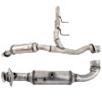 Driver and Passenger Side Catalytic Converters, Federal EPA Standard, 46-State Legal (Cannot ship to CA, CO, NY or ME)