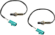 Before Catalytic Converter, Driver and Passenger Side Oxygen Sensors, 4-wire