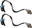 After Catalytic Converter, Driver and Passenger Side Oxygen Sensors, 4-wire