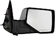 Driver and Passenger Side Mirrors, Manual Adjust, Manual Folding, Non-Heated, Textured Black, No Signal Light, No Memory, No Puddle Light, No Auto-Dimming