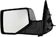 Driver and Passenger Side Mirrors, Manual Adjust, Manual Folding, Non-Heated, Textured Black, No Signal Light, No Memory, No Puddle Light, No Auto-Dimming