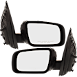 Driver and Passenger Side Mirrors, Power Adjust, Manual Folding, Non-Heated, Paintable, No Signal Light, No Memory, No Puddle Light, No Auto-Dimming, No Blind Spot Feature