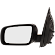 Driver and Passenger Side Mirrors, Power Adjust, Manual Folding, Non-Heated, Paintable, No Signal Light, No Memory, No Puddle Light, No Auto-Dimming, No Blind Spot Feature