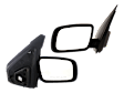 Driver and Passenger Side Mirrors, Power Adjust, Manual Folding, Heated, Paintable, No Signal Light, No Memory, With Puddle Light, No Auto-Dimming, No Blind Spot Feature