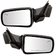 Driver and Passenger Side Mirrors, Power Adjust, Non-Folding, Heated, Chrome, No Signal Light, No Memory, No Puddle Light, No Auto-Dimming, No Blind Spot Feature