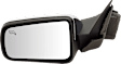 Driver and Passenger Side Mirrors, Power Adjust, Non-Folding, Heated, Chrome, No Signal Light, No Memory, No Puddle Light, No Auto-Dimming, No Blind Spot Feature