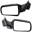 Driver and Passenger Side Mirrors, Power Adjust, Non-Folding, Non-Heated, With 1 Paintable and 1 Textured Black Cap, No Signal Light, Memory, Puddle Light, Auto-Dimming, and Blind Spot Feature