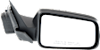 Driver and Passenger Side Mirrors, Power Adjust, Non-Folding, Non-Heated, With 1 Paintable and 1 Textured Black Cap, No Signal Light, Memory, Puddle Light, Auto-Dimming, and Blind Spot Feature