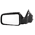 Driver and Passenger Side Mirror, Manual Adjust, Lever Control, Non-Folding, Non-Heated, With (2) Paintable and (2) Textured Black Cap, Without Blind Spot Feature, S Model, Sedan