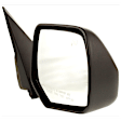 Driver and Passenger Side Mirrors, Power Adjust, Heated, Textured Black, Manual Folding, No Signal Light, No Blind Spot Feature, No Puddle Light, No Auto-Dimming, without Spot Mirror