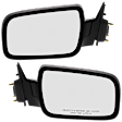 Driver and Passenger Side Mirrors, Power Adjust, Manual Folding, Non-Heated, Paintable, No Signal Light, No Memory, No Puddle Light, No Auto-Dimming, No Blind Spot Feature