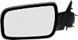 Driver and Passenger Side Mirrors, Power Adjust, Manual Folding, Non-Heated, Paintable, No Signal Light, No Memory, No Puddle Light, No Auto-Dimming, No Blind Spot Feature