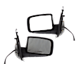 Driver and Passenger Side Mirrors, Non-Towing, Power Adjust, Manual Folding, Heated, Paintable, No Signal Light, No Memory, With Puddle Light, No Auto-Dimming, No Blind Spot Feature