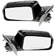 2007 Ford Edge - Driver and Passenger Side Mirror, Power Adjust, Non-Heated, Paintable, Manual Folding, No Signal Light, No Blind Spot Feature, No Memory, No Puddle Light, No Auto-Dimming