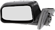 Driver and Passenger Side Mirrors, Power Adjust, Manual Folding, Non-Heated, Paintable, No Signal Light, No Memory, No Puddle Light, No Auto-Dimming, No Blind Spot Feature
