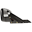 Driver and Passenger Side Mirrors, Power Adjust, Manual Folding, Heated, Chrome, No Signal Light, With memory, With Puddle Light, No Auto-Dimming, No Blind Spot Feature